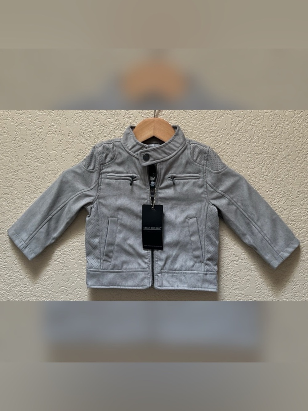 Urban Republic Baby Boy Ultra Suede Jacket - Size 18M